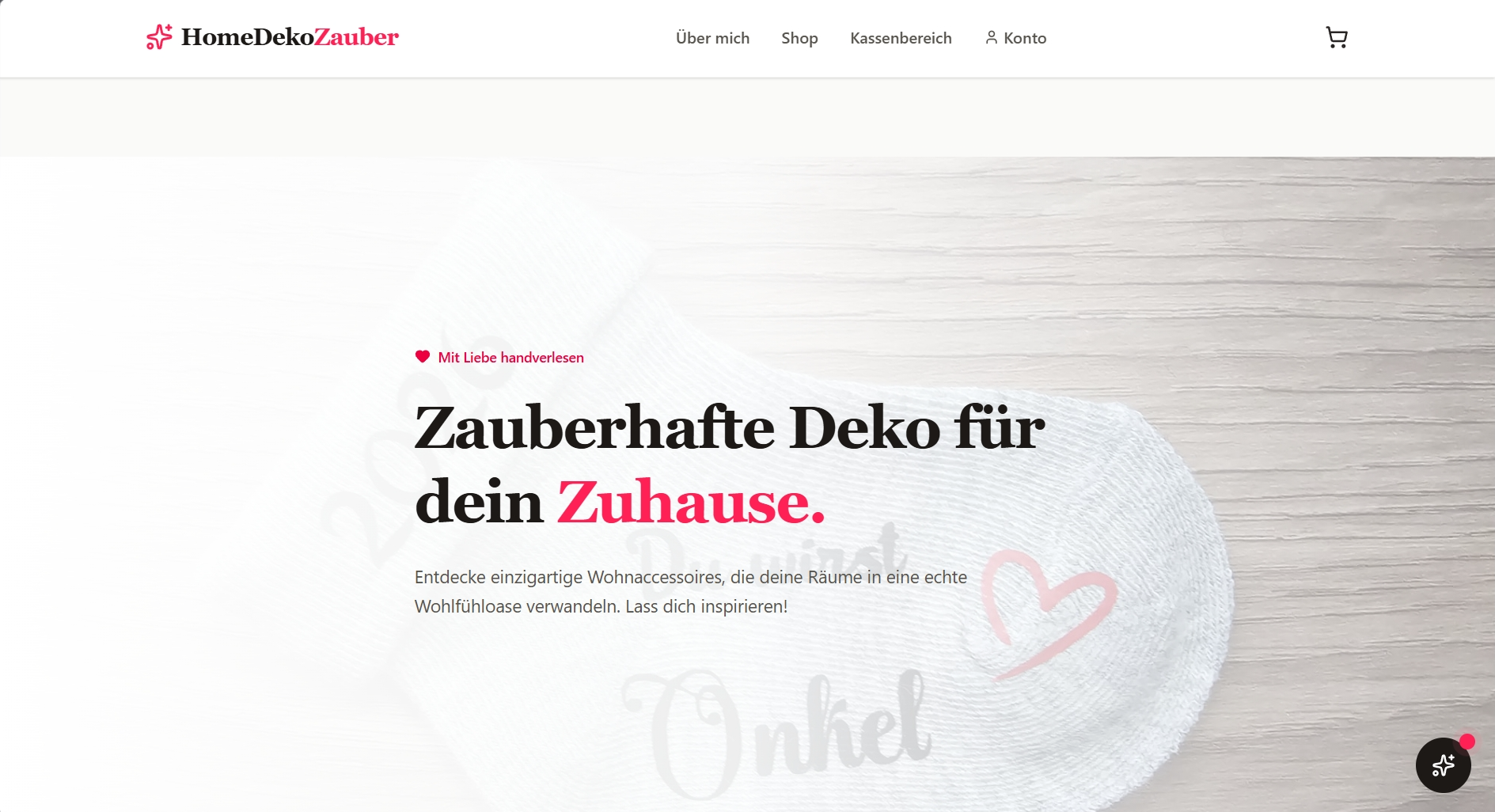 HomeDeko Zauber Shop Vorschau